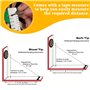 SLTAXAR Support de Fixation pour Fléchettes Support Mural Stable pour Fléchettes Support Cible de Fléchettes Fixation Fléchettes