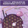 VIBRATIS Baguettes de Sourcier Professionnelles en Cuivre et Laiton, Baguettes de Radiesthésie pour Géobiologie, Feng Shui, Rech