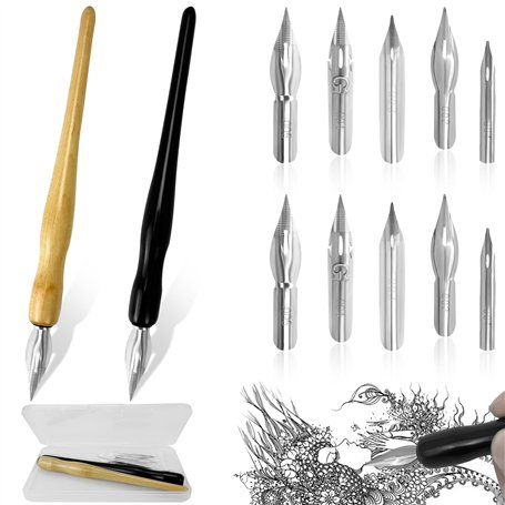 Ensemble porte-plume et support