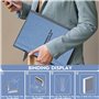 Lot de 15 chemises de reliure thermique A4 en PVC - 3 mm - 16 à 25 feuilles - 6 mm - 36 - 50 feuilles - 8 mm - 51 - 70 feuilles