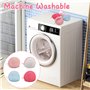 Lot de 4 Filet Linge Machine à Laver, Petits Filets à Linge Semi-Circulaires pour Machine à Laver - Sac à Linge Doux avec Suppor