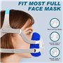 Doublures De Masque Cpap Facial Réutilisables Housses de Masque 4 Pièces Coussins Masque Pression Accessoires Cpap pour Réduire 