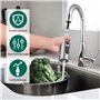 Pommeau Douche Robinet Cuisine 3 Modes Robinet Eau Adaptateur Robinet Eau Embout Cuisine Pommeau de Douche Pivotant Robinet Robi
