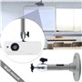 Prmape 2 Pcs Universel Support Mural, Support de Plafond pour Projecteur, 360 Degrés Réglable Projecteur Support pour Mini Proje