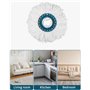 Lot de 2 têtes de rechange Clean Twist Disc Mop,Balai Serpillère Microfibre Compatible avec Leifheit Clean Twist Disc Mop Systèm