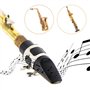 Anruyi 32PCS Coussin Embouchure Saxophone Patchs d'Embouchure Patch Saxophone Bec Saxophone Alto Bec Saxophone Alto Protege Bec 