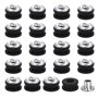 20 Pcs Oeillets en Caoutchouc de Moto