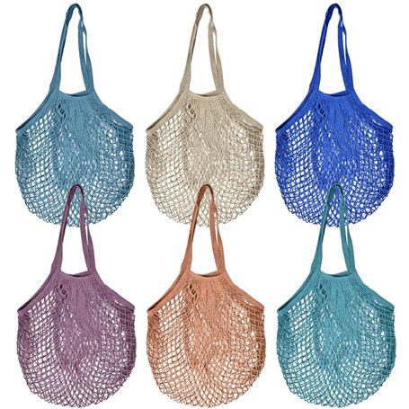 NAROSEBE 6 Pcs Sacs de Courses en Maille