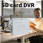 Mini DVR CCTV 1 canal pour enregistreurs vidéo avec appareil photo numérique en temps réel pour véhicules, cartes SD Mini DVR HD