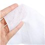 1 rouleau de nettoyage jetables Serviette Visage de Toilette wischtücher jetables de maquillage visage Non Tissé doux Pads (Blan