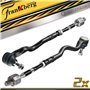 Frankberg 2x Tête de barre d'accouplement Essieu Avant Compatibles avec Série 3 E46 316 318 320 323 325 328 330 1998-2007 Z4 Cou
