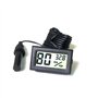 Ytian LCD Tuner Numérique Intégré Thermomètre Hygromètre avec Sonde Externe pour Couveuse Aquarium Volaille Reptile Noir