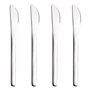 VANRA 5.8in 4 pièces ensemble de couteaux à dessert en acier inoxydable petit couteau à dîner pour enfants apéritif fruits colla