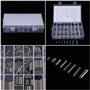 280Pcs Goupille Elastique en Acier Inoxydable, Walfront Goupille Fendue Broche Printemps Assortiment Kit Goupille de Tension Bro