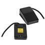 Commutateur de Pied, 220 V 10 A Interrupteur de Pédale électrique Contrôleur Pied Pédale Industriel avec 10 cm Câble