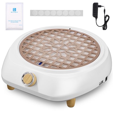 Yulado 100W Aspirateur Ongles Professionnelle