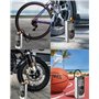 Gonfleur Pneus Voiture Sans Fil, 150PSI Compresseur à Air Portatif, 6000mAh Mini Compresseur à Air Gonfleur, Inflation Rapide, A