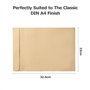 50x Enveloppe DIN C4 Marron 229 x 324 mm 90g Grande Enveloppe sans fenêtre Straight Seal Pressure Sensitive Adhesive Grande Enve