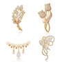 4 Pièces Broche Femme