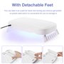 Sèche-ongles UV LED 48W avec oreiller de repose-bras de manucure, durcissement de tous les gels pour ongles, repose-bras