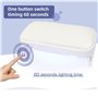 Sèche-ongles UV LED 48W avec oreiller de repose-bras de manucure, durcissement de tous les gels pour ongles, repose-bras