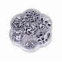 Yeux Mobiles Autocollant Wiggle Eyes pour DIY Craft Scrapbooking Accessoires Doll Making Toys Yeux Tailles Assorties 500 Pièces