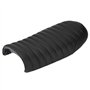 Qiilu Moto Siège, PU En Cuir Vintage Café Racer Siège Plat Moto Selle pour CG125 GN CG CB400SS