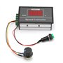 Contrôleur de Vitesse du Moteur avec Interrupteur d'Arrêt de Démarrage DC 6-60V 12V 24V 36V 48V 30A PWM DC Régulateur Sans à-Cou