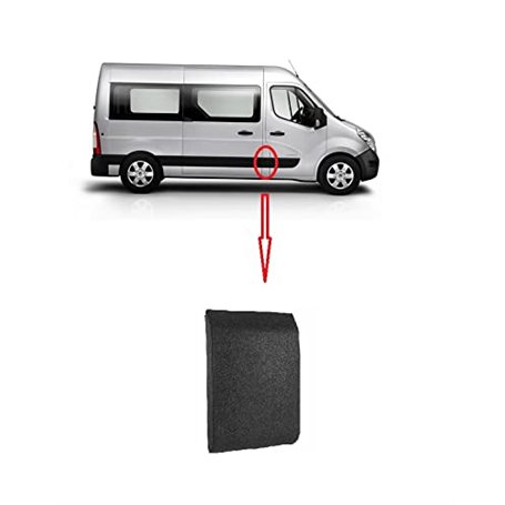 Poteau de Porte Panneau de Moulure Bande Baguette Latérale Droit (Châssis Court) Compatible pour Master III