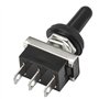 Heschen Métal Interrupteur à bascule Flick Flip 12 V 25 A Spdt on/off/on 3 position 3 broches pour éclairage de tableau de bord 