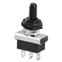 Heschen Métal Interrupteur à bascule Flick Flip 12 V 25 A Spdt on/off/on 3 position 3 broches pour éclairage de tableau de bord 