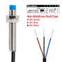 Heschen M8 capteur de proximité inductif interrupteur Type de non-bouclier LJ8A3-2-Z/AX détecteur 2mm 10-30VDC 200mA NPN normale