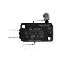 Heschen Lot de 5 micro-interrupteurs V-165S-1C25 SPDT à levier court à rouleau 16 A 250 VAC