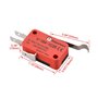 Heschen Lot de 2 micro-interrupteurs V-154-1C25 SPDT type manivelle 20 A 250 VAC