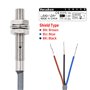 Heschen M5 capteur de proximité inductif interrupteur Type de bouclier LJ5A3-1-Z/AY détecteur 1mm 10-30VDC 150mA PNP normalement