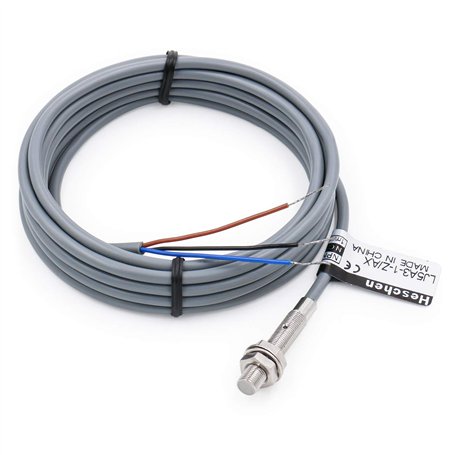 Heschen M5 capteur de proximité inductif interrupteur Type de bouclier LJ5A3-1-Z/AX détecteur 1mm 10-306VDC 150mA NPN normalemen