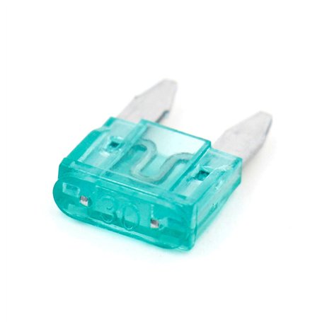 Heschen Mini fusible à lame Atm-30 Auto assortis de voiture SUV Truck 30 A Émeraude Lot de 50