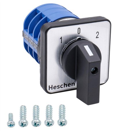 Heschen LW28-32/D303.3 Commutateur à came rotatif universel 660 V/32 A - 3 positions