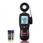 Wintact Compteur de lumière numérique portable avec thermomètre ambiant