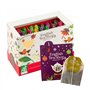 English Tea Shop - Calendrier de l'avent thés et infusions bio à cartes blanc - 25 thés et infusions issus du commerce équitable