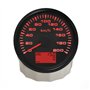 ELING Universel Compteur De Vitesse GPS Velometer 0-200KM/H Odometer Pour Voiture De Course Moto 3-3/8 pouces (85mm)
