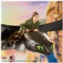 Dreamworks Dragons - How To Train Your Dragon - Figurine Volante Krokmou 76 Cm - Figurine Radiocommandée Avec Ailes Qui Battent