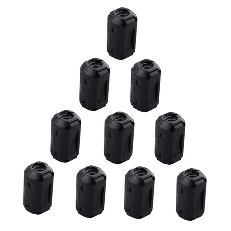 Futheda 10 Pcs 9 mm Diamètre intérieur à Anneau de Ferrite Core Anti-interférences Haute Fréquence Filtre RFI EMI Noise Suppress