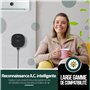 Heatzy Cool : Thermostat Connecté WiFi - Contrôleur Intelligent sans Fil pour Pompe à Chaleur et Climatiseur - Compatible Alexa,
