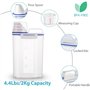 TBMax Petit récipient de stockage de riz de 2 L– Récipient de stockage alimentaire hermétique avec tasse à mesurer, récipient po