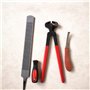 Pinces à cheval pour la coupe des sabots, 3 pièces/ensemble Coupe-sabot Râpe Coupe-sabot Nettoyage Soins du cheval Accessoires p