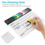 Ribvane Clap en acrylique pour réalisateurs de films - Photographie vidéo - Scène d'action - Avec une gomme magnétique pour tabl
