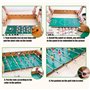 MOVKZACV Mini babyfoot de table de baby-foot, jeux de table pour enfants, jeux de baby-foot, accessoires pour la famille, divert