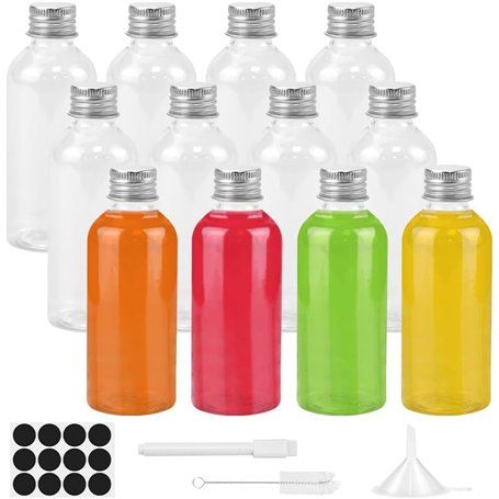 ADERTOS 12PCS Mini Bouteille