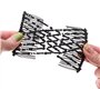 VOARGE Barrette à Cheveux Barrette Pince à Cheveux Extensible Magic Hair Comb 2pcs Magic Perles Élastique Pince à Cheveux pour F